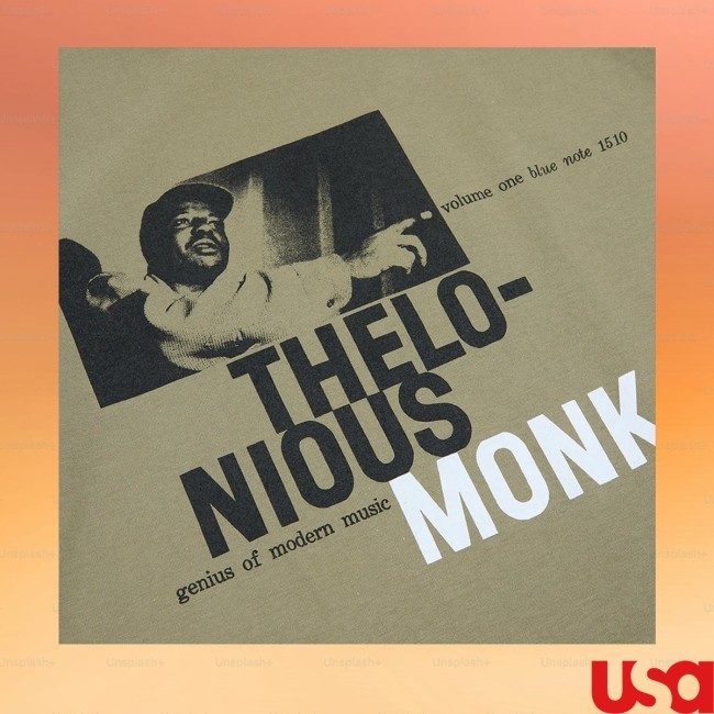 Blue Note Records Store Merch Thelonious Monk - Genius Of Modern Music Zip Hoodie